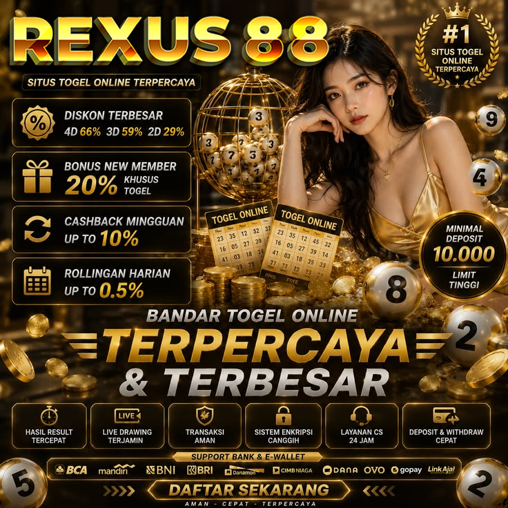 REXUS88 : Bandar Togel Online Terpercaya Dan Terbesar Se ASIA